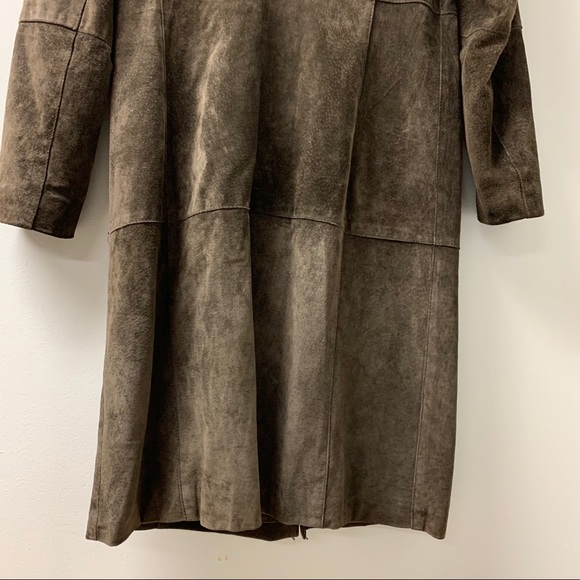 CLIO Long Suede Jacket - Picture 6 of 16